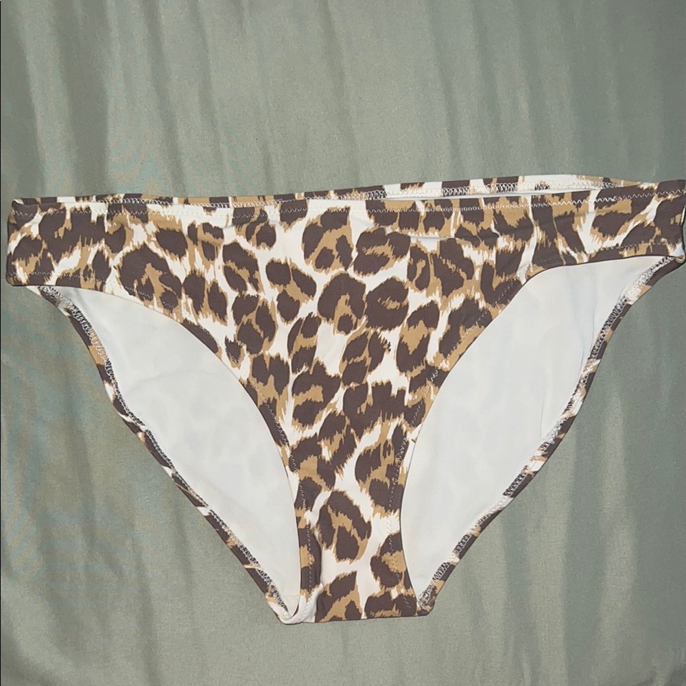 Leopard Print Bikini Bottoms